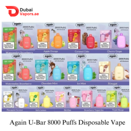 Again u Bar 8000 Puffs Disposable Vape