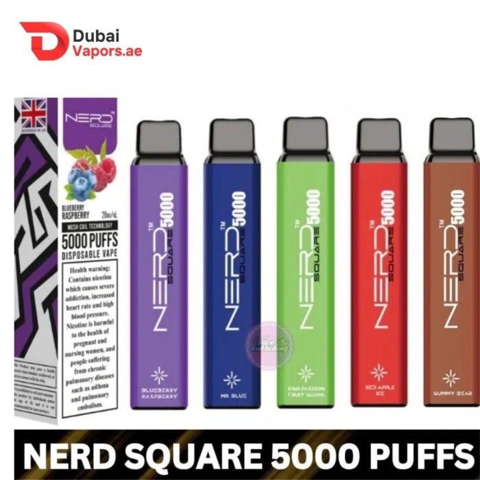 Nerd Square 5000 Puffs Disposable Vape