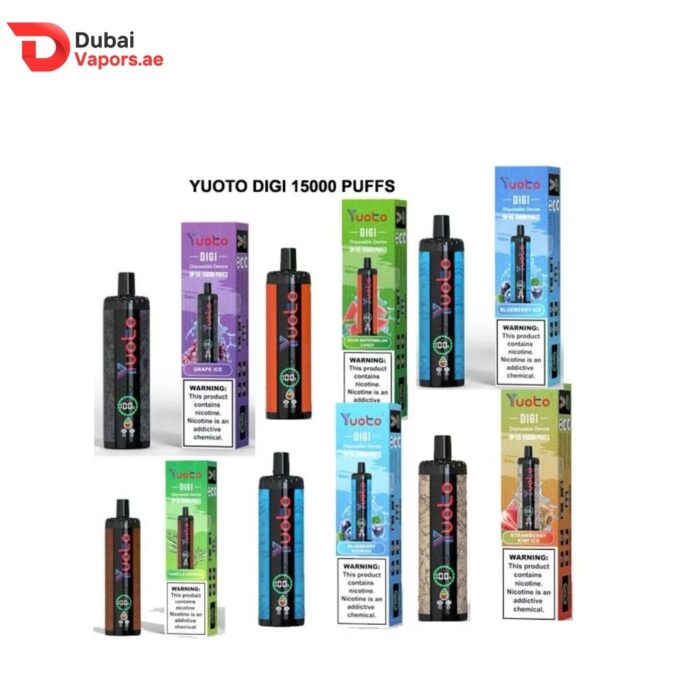 Yuoto Digi 15000 Puffs Disposable Vape